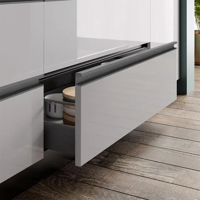 Porte d'armoire poignée spéciale en forme de G sans… – vue 5