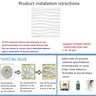 Rénovation murale 3D PVC vague conseil Texture panneau… – vue 6