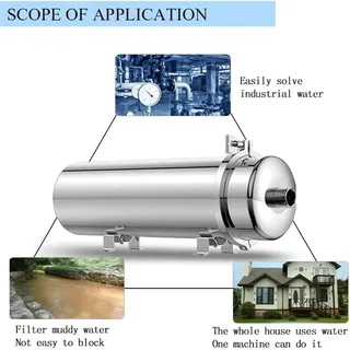 Purificateur d'eau UF à haut débit pour toute la maison