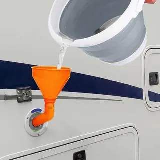 1 ensemble d'entonnoir d'eau pour camping-car