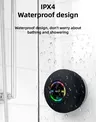 Enceinte douche portable sans fil étanche IPX4 ventouse… – vue 1