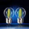 Ampoule LED bougie E27 E14 220V 4W 6W 8W Vintage rétro… – vue 5