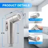 Pulvérisateur de robinet de toilette à main ABS – vue 3