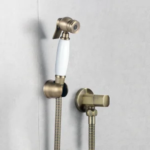 Robinets de Bidet de toilette, salle de bains en Bronze Antique, douche, pistolet de pulvérisation alimenté par soufflage, robinets de Bidet, robinets d’eau froide simples, robinet de baignoire Robinets de Bidet de toilette, salle de bains en Bronze Antique, douche, pistolet de pulvérisation alimenté par soufflage, robinets de Bidet, robinets d’eau froide simples, robinet de baignoire