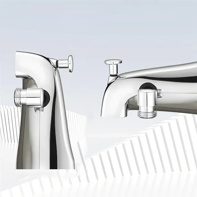 Bec de baignoire A01V avec inverseur – vue 2