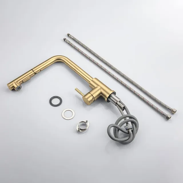Brosse or robinet de cuisine évier de lavage extractible… – vue 6
