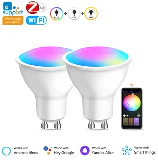 Ampoule Led GU10 Zigbee/Wifi RGB CW WW