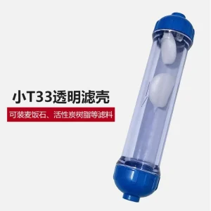 Boîtier de cartouche de filtre de requête pour système d&rsquo;osmose des barrage, bouteille de filtre à coque bricolage, raccords de 2 pièces, 1PC, T33