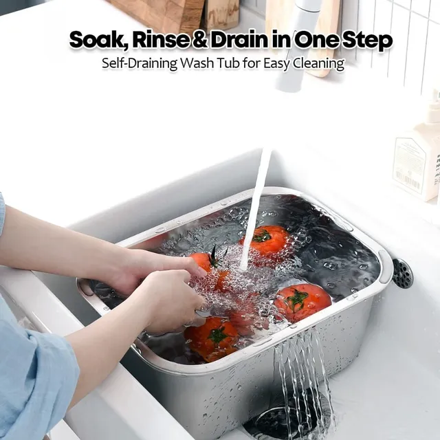 Casserole à vaisselle Portable en acier inoxydable – vue 4