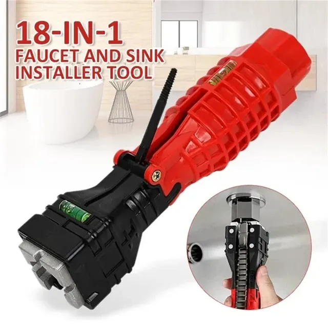 Outils d'installation de robinet et d'évier 18 en 1