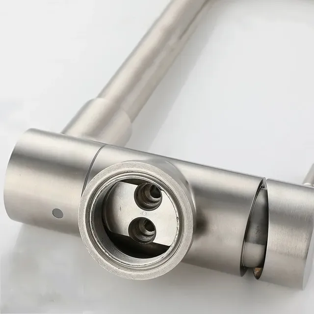 Robinet de cuisine pliant en acier inoxydable – vue 7