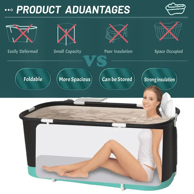 Baignoire Portable baignoire glacée épaissir plusieurs… – vue 3