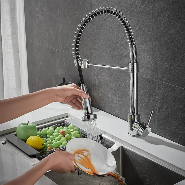 Robinet de cuisine en acier inoxydable… – vue 2