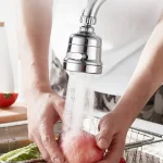Pulvérisateur de robinet de cuisine, 3 Modes, filtre rotatif, tête anti-éclaboussures, économie d&rsquo;eau Flexible, accessoire de remplacement de robinet pressurisé