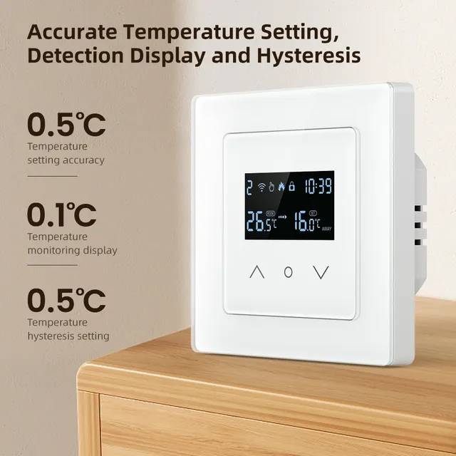 MIUCDA Tuya WiFi Thermostat intelligent – vue 6