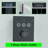 Ensembles de douche thermostatiques de luxe à LED – vue 2
