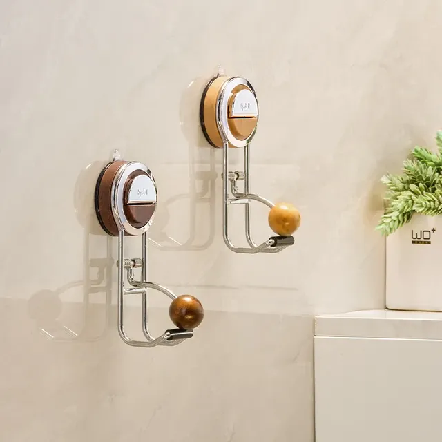Crochet lavabo ventouse collage sans clous support… – vue 2