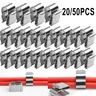 Lot 20 pièces pinces clips photovoltaïques acier… – vue 6