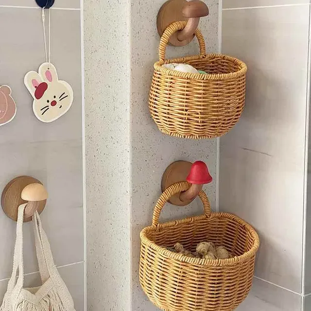 Panier de rangement de cuisine avec poignée – vue 5