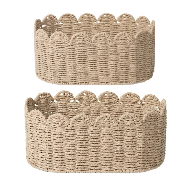 Panier de rangement tissé – vue 3