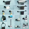 Ensemble accessoires mural salle bain acier…