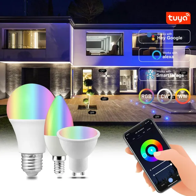 Ampoule LED intelligente à commande vocale – vue 5