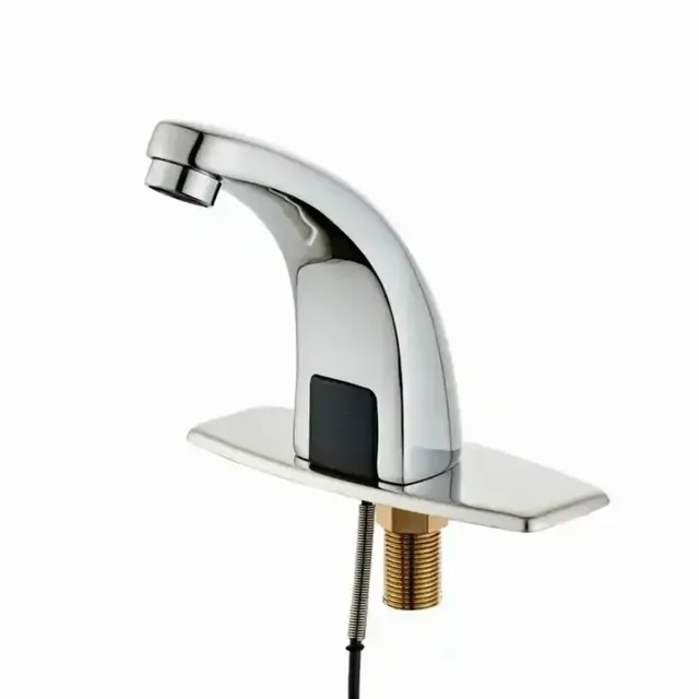 Robinet de toilette à économie d'eau monté sur le pont… – vue 2