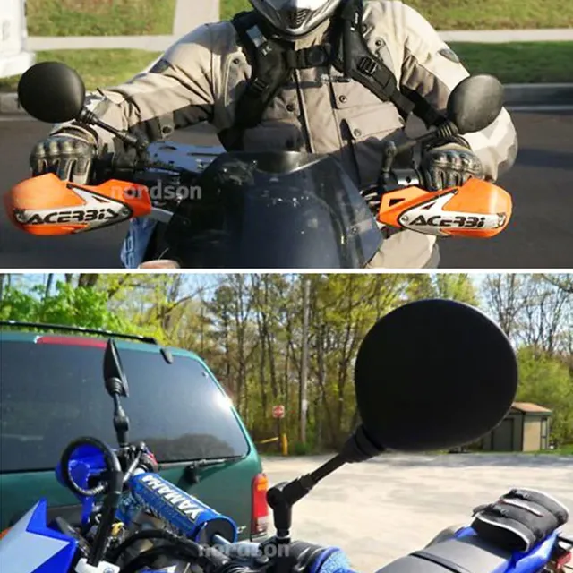 Rétroviseur rond pliable universel scooter moto… – vue 2