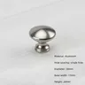 Bouton rond poignée de meuble monotrou argent espace… – vue 1