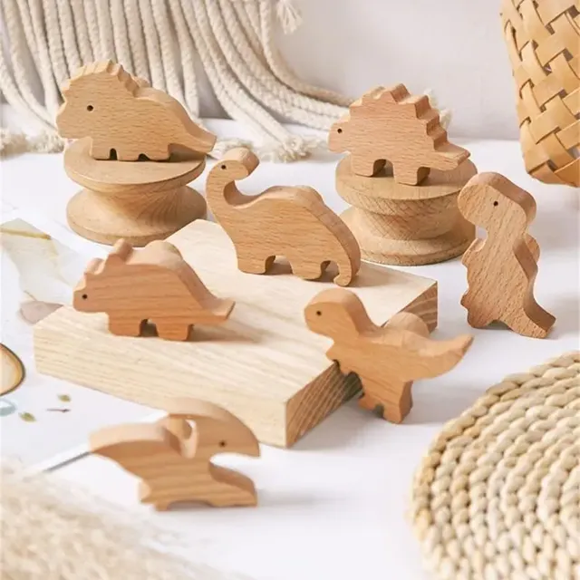 Poignée bouton bois massif clair poncé naturel arrondi…