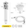 Kit de douche encastré avec couvercle en plastique marin – vue 5