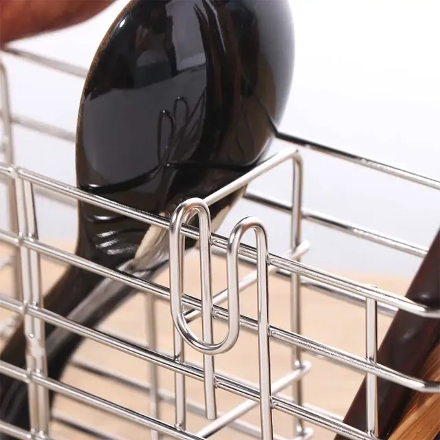 Étagère de rangement de cuisine en acier inoxydable – vue 2