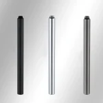 HOGray-Barre de tube d&rsquo;extension de douche, support d&rsquo;invite de douche à main, barre de tube d&rsquo;extension ronde, barre marketde tuyau de surélévation