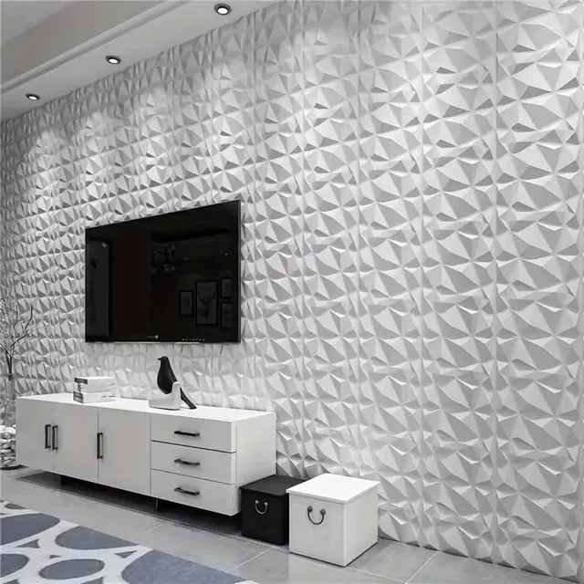 30x30 cm panneau mural 3D autocollants muraux 3D Relief… – vue 2