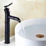 Robinets de lavabo Robinet cascade en bronze noir… – vue 2
