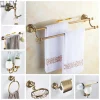 ensemble accessoires sallebain bronze antique cuivre brossé vintage baroque mural montageclou porteserviettesdouble coulissant anneau crochet portesavon portepapier gobeletceramique