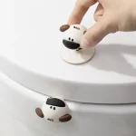 Lève-siège de toilette pratique à la mode, peut éviter de toucher le couvercle de toilette, poignée de levage, accessoires de WC
