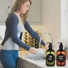 Distributeur de pompe à savon avec étiquettes étanches – vue 2
