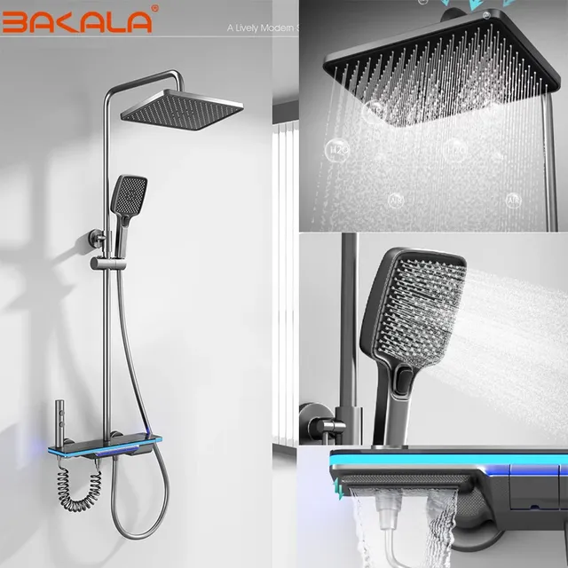 Ensemble de système de douche intelligent pour salle de… – vue 5