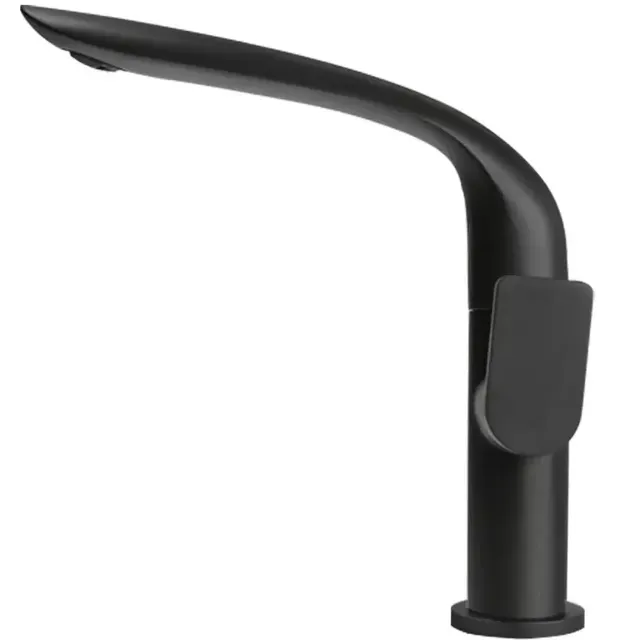 Mitigeur Lavabo Monocommande Monotrou Laiton Or Brossé… – vue 6