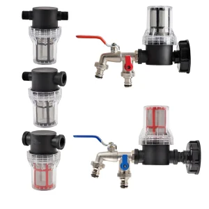 Filtre d&rsquo;arrosage pour robinet précieux IBC, joint de baril de soudure S60, pompe d&rsquo;aquarium d&rsquo;irrigation, crépine de odorà eau, 1/2, 3/4, 1 pouce, 80, 200 mailles