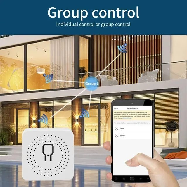 Commutateur intelligent Wifi – vue 4