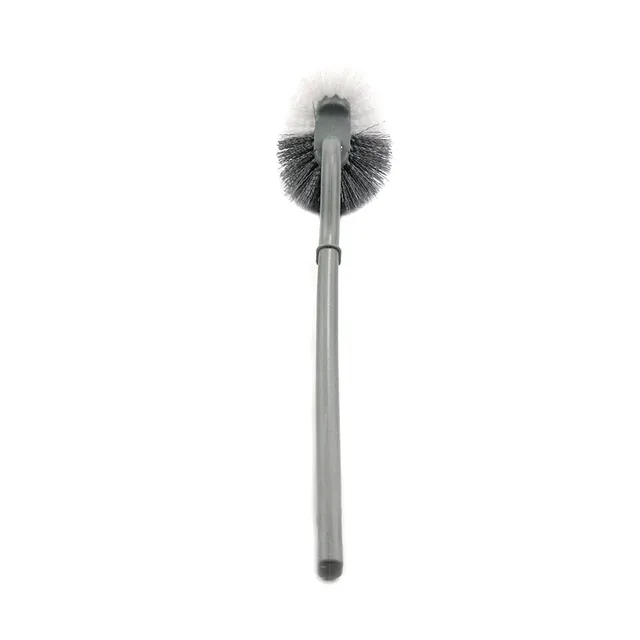 Brosse courbe de toilette de type S suspendue au mur de… – vue 4