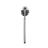 Brosse courbe de toilette de type S suspendue au mur de… – vue 4
