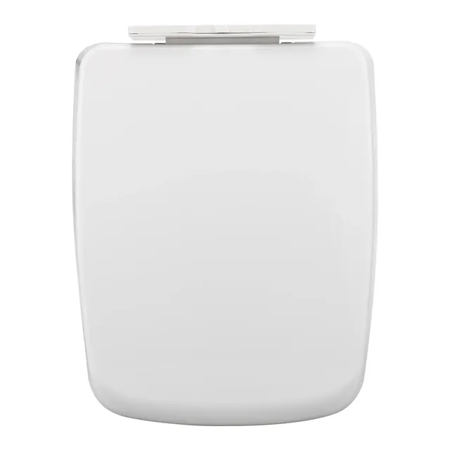 Siège de toilette en forme de D – vue 4