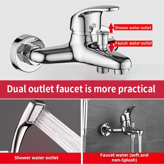 Vanne d'eau mixte en cuivre – vue 5