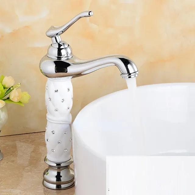 Lavabo en laiton robinets de salle de bains – vue 4