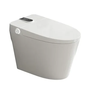 Toilettes intelligentes LED pour salle de bain avec télécommande, toilettes intelligentes montées au sol Toilettes intelligentes LED pour salle de bain avec télécommande, toilettes intelligentes montées au sol