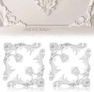 Coins de moulage de plafond en PU