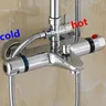 Mitigeur thermostatique mural baignoire douche laiton… – vue 1